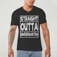 Straight Outta Kindergarten Shirt Great Graduation Idea Men's V-Neck T-Shirt