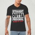 Straight Outta Preschool Class Of 2018 Graduation Shirt Men's V-Neck T-Shirt