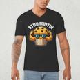 Stud Muffin Muffin Lover Dad Boyfriend Men Boys Men's V-Neck T-Shirt