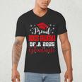 Super Proud Bonus Grandma Of 2025 Graduate Graduation Family Men's V-Neck T-Shirt