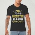 Super Proud Godsister Of 2025 Graduate Graduation Family Men's V-Neck T-Shirt
