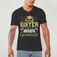 Super Proud Sister Of 2025 Graduate Senior Graduation Family Men's V-Neck T-Shirt
