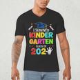 I Survived Kindergarten Graduation 2025 Graduate Boys Girls Men's V-Neck T-Shirt