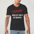I Survived Military School Graduation Straight Outta Men's V-Neck T-Shirt