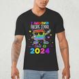I Survived Nursing School Of 2024 Student Graduation 2024 Men's V-Neck T-Shirt