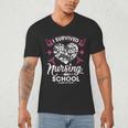 I Survived Nursing School Class Of 2018 Graduation T-Shirt Men's V-Neck T-Shirt