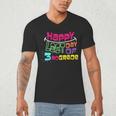 Sweet Happy Last Day Of 3rd Grade Kids GraduationMen's V-Neck T-Shirt