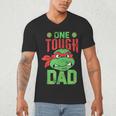 Teenage Mutant Ninja Turtles Father's Day One Tough Dad Men's V-Neck T-Shirt