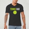Tennis Dad For Men Tennis Dad Humor Tennis Lover Men's V-Neck T-Shirt