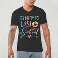 Tie Dye Happy Last Day Of School Graduation Teacher Student Men's V-Neck T-Shirt