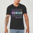 Tie Dye Senior 24 Class Of 2024 Seniors Graduation 24 Men's V-Neck T-Shirt