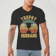 Trophy Husband For Cool Father Or Dad Men's V-Neck T-Shirt Trophy Husband For Cool Father Or Dad Men's V-Neck T-Shirt