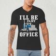 Truck Driver Art For Men Dad Women Trucking CDL Trucker Men's V-Neck T-Shirt