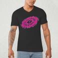 Tu Sangre Es Purpura Mexican Nostalgia Men's V-Neck T-Shirt