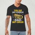 Tuba Player Men Dad Grandpa Marching Band Brass Tubist Men's V-Neck T-Shirt