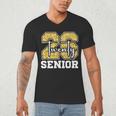 Twenty 2026 Class Of 26 Seniors Back To School Graduation Men's V-Neck T-Shirt
