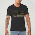 I Have Two Titles Dad And Grandad Father's Day Grandad Men's V-Neck T-Shirt