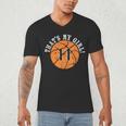 Unique That's My Girl 11 Basketball Player Mom Or Dad Men's V-Neck T-Shirt