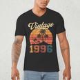 Vintage 1996 Retro Sunset Nostalgia 90s 30th Birthday Men's V-Neck T-Shirt
