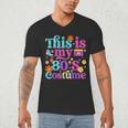 Vintage 80s Costume Nostalgia 1980s Fashion Cute Girls Women Men's V-Neck T-Shirt