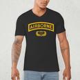 Vintage Airborne Veteran Paratrooper For Men Dad T-Shirt Men's V-Neck T-Shirt Vintage Airborne Veteran Paratrooper For Men Dad T-Shirt Men's V-Neck T-Shirt