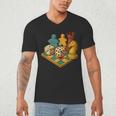 Vintage Board Game Art – Tabletop Nostalgia Men's V-Neck T-Shirt