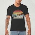 Vintage Homebody Shirt Stay At Home Quarantine Introvert Men's V-Neck T-Shirt