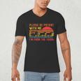 Vintage Retro Please Be Patient With Me I'm From The 1900s Men's V-Neck T-Shirt Vintage Retro Please Be Patient With Me I'm From The 1900s Men's V-Neck T-Shirt