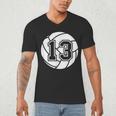 Volleyball Player 13 Volleyball Mom Dad Jersey Number 13 Men's V-Neck T-Shirt