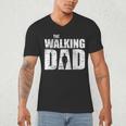 The Walking Dad Father Man Dead Retro Vintage Men Fun Men's V-Neck T-Shirt