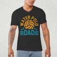 Water Polo Dad Father's Day Sports Fan Player Coach Daddy Men's V-Neck T-Shirt Water Polo Dad Father's Day Sports Fan Player Coach Daddy Men's V-Neck T-Shirt
