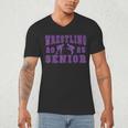 Wrestling Senior Night Wrestling Senior 2025 Graduation 49 Men's V-Neck T-Shirt
