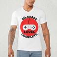 5th Grade Level Complete Gamer Graduation Men's V-Neck T-Shirt