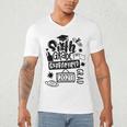 6th Grade Graduate 2021 Graduate Quarantine Sixth Graduation Men's V-Neck T-Shirt