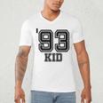 '93 Kid Perfect Vintage Retro Nostalgia Gear For Year 1993 Men's V-Neck T-Shirt