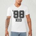 '98 Kid Perfect Vintage Retro Nostalgia Gear For Year 1998 Men's V-Neck T-Shirt