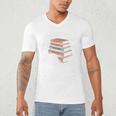 Anti-Social Book Club Reader Books & Coffee Dark Academia Premium Tri-Blend Men's V-Neck T-Shirt
