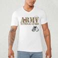 Army National Guard Mom Army National Guard Graduation Mom Men's V-Neck T-Shirt
