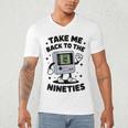 Take Me Back To The Nineties 90's Retro Gamer Nostalgia Men's V-Neck T-Shirt Take Me Back To The Nineties 90's Retro Gamer Nostalgia Men's V-Neck T-Shirt