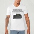 Bring Back Fax Machines Office Sarcasm Nostalgia Premium Tri-Blend Men's V-Neck T-Shirt
