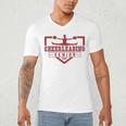 Cheerleading Senior Night Cheer Senior 2026 Graduation 69 Men's V-Neck T-Shirt
