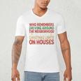 Christmas Lights Nostalgia – Holiday Memory Christmas Spirit Premium Tri-Blend Men's V-Neck T-Shirt Christmas Lights Nostalgia – Holiday Memory Christmas Spirit Premium Tri-Blend Men's V-Neck T-Shirt