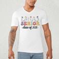 Class Of 2025 Senior 25 High School Graduation Men's V-Neck T-Shirt