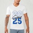 Class Of 2025 Senior Graduation 2025 Blue Men's V-Neck T-Shirt