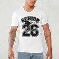 Class Of 2026 Senior 2026 Graduation Men's V-Neck T-Shirt