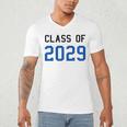 Class Of 2029 Graduation T-Shirts Men's V-Neck T-Shirt