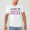 Class Of 2031 Graduation T-Shirt Men's V-Neck T-Shirt