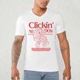 Clickin' Since The 90s Retro Computer Nostalgia Men's V-Neck T-Shirt Clickin' Since The 90s Retro Computer Nostalgia Men's V-Neck T-Shirt