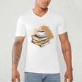 Coffee And Books Adult Books Lover Reading Men's V-Neck T-Shirt