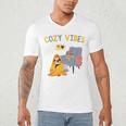 Cozy Vibes Atmospheric Introvert Men's V-Neck T-Shirt